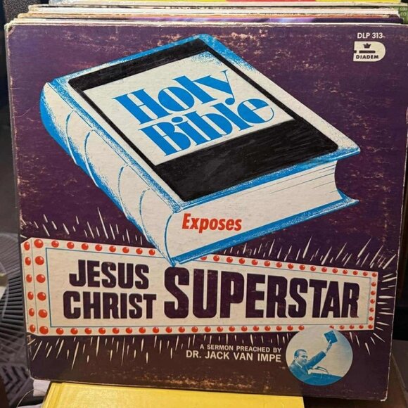 Dr. Jack Van Impe – The Holy Bible Exposes Jesus Vinyl 33RPM VG+ AB117 - Picture 1 of 2